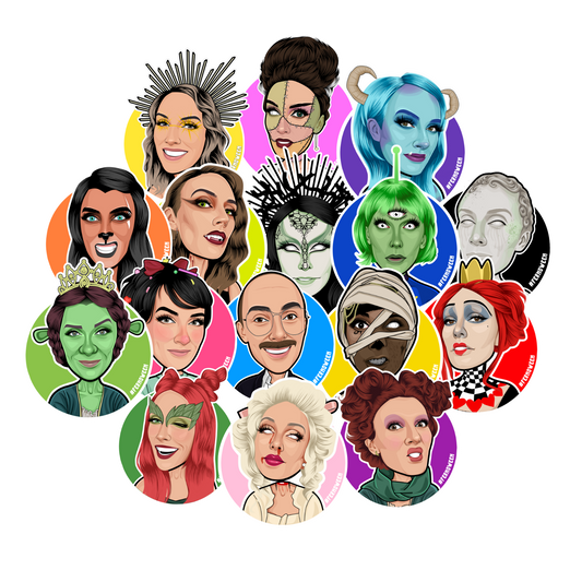 *THE FERNIE PACK* - ALL 16 STICKERS